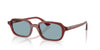 Ray-Ban Zuri RB4455 Rusty Brown/Blue #colour_rusty-brown-blue