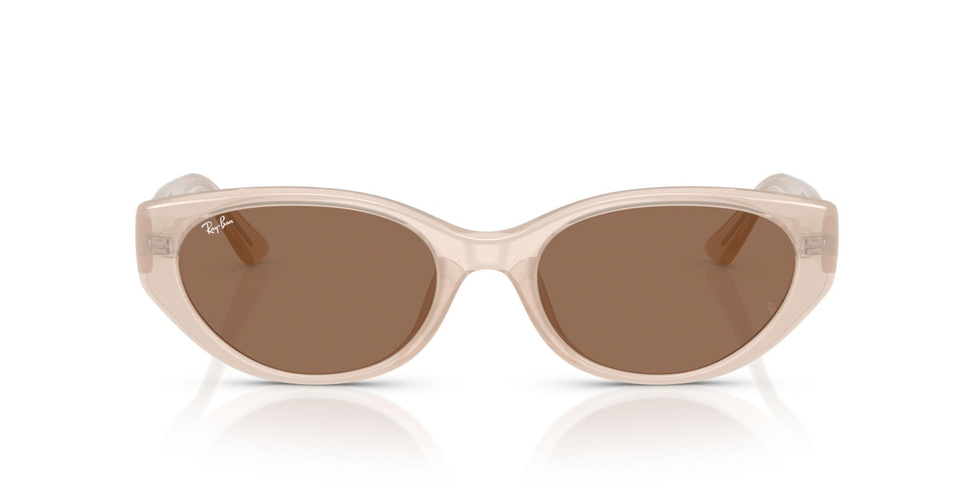 Ray-Ban RB4457D Opal Beige/Dark Brown #colour_opal-beige-dark-brown