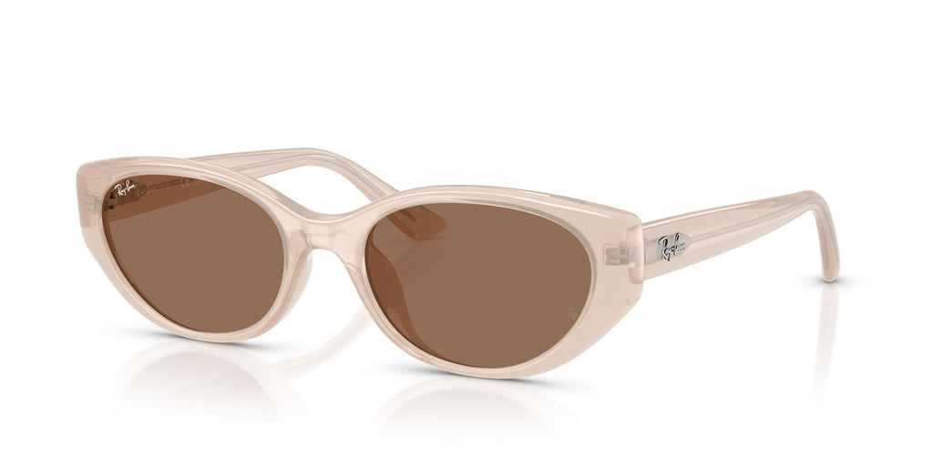 Ray-Ban RB4457D Opal Beige/Dark Brown #colour_opal-beige-dark-brown