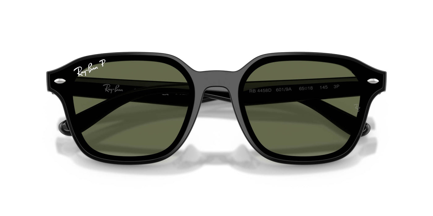 Ray-Ban RB4458D Black/Dark Green Polarised #colour_black-dark-green-polarised