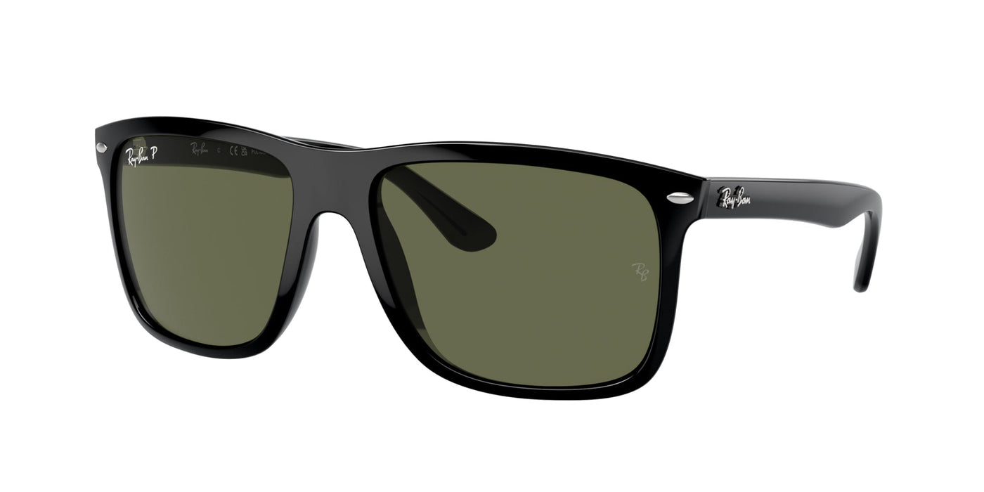 Ray-Ban Boyfriend Two RB4547 Black/Green Polarised #colour_black-green-polarised