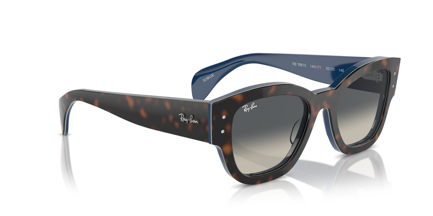 Ray-Ban Jorge RB7681S Havana Grey On Blue/Grey #colour_havana-grey-on-blue-grey