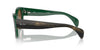 Ray-Ban Jorge RB7681S Striped Green On Green/Clear-Brown #colour_striped-green-on-green-clear-brown