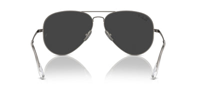 Ray-Ban Aviator Titanium RB8089 Gunmetal/Black Polarised #colour_gunmetal-black-polarised