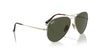 Ray-Ban Aviator Titanium RB8089 Gold/Green #colour_gold-green