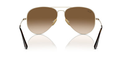 Ray-Ban Aviator Titanium RB8089 Gold/Clear-Brown #colour_gold-clear-brown