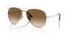 Ray-Ban Aviator Titanium RB8089 Gold/Clear-Brown #colour_gold-clear-brown