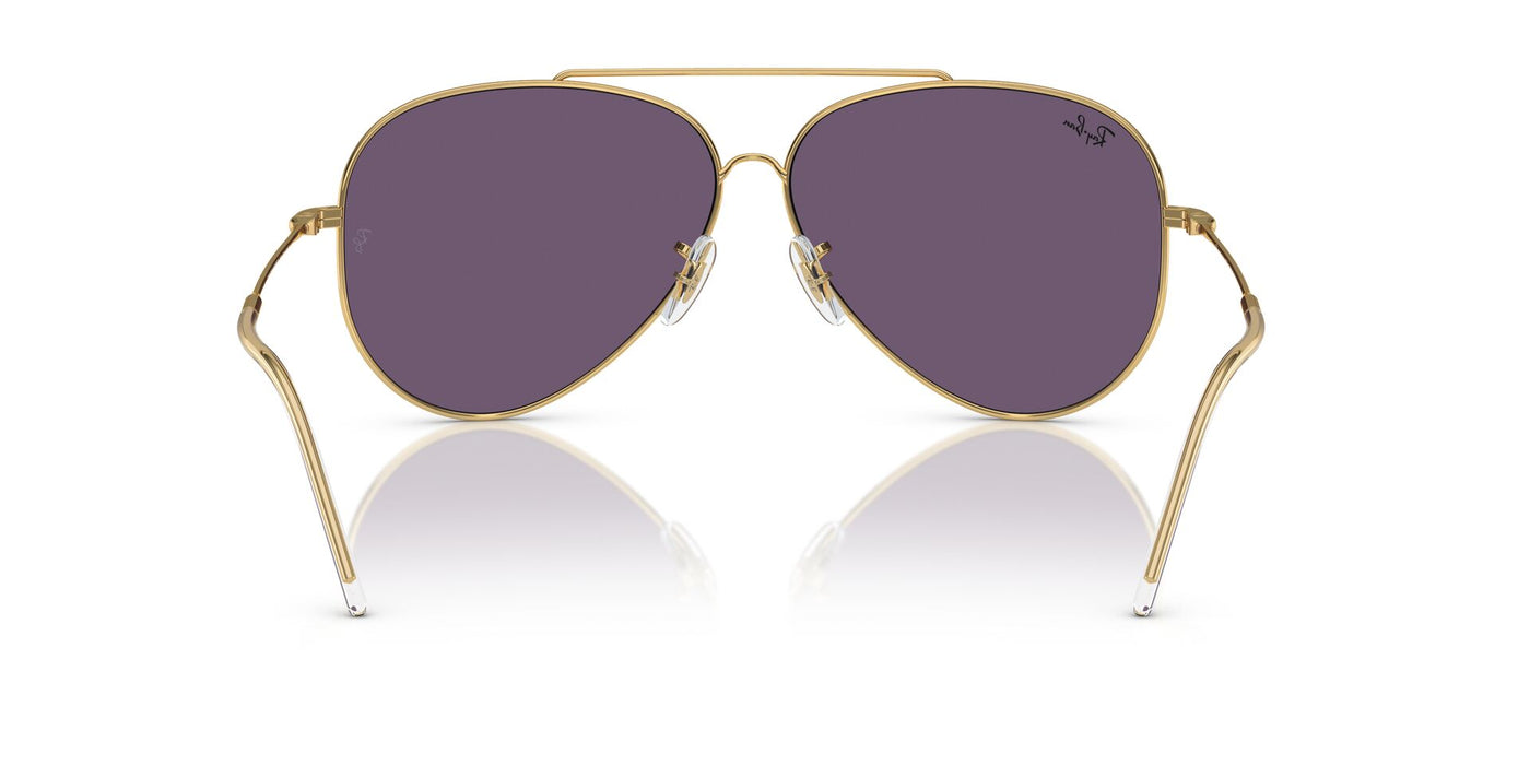 Ray-Ban Aviator Reverse RBR0101S Gold/Violet #colour_gold-violet