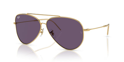 Ray-Ban Aviator Reverse RBR0101S Gold/Violet #colour_gold-violet