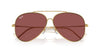 Ray-Ban Aviator Reverse RBR0101S Gold/Dark Violet #colour_gold-dark-violet