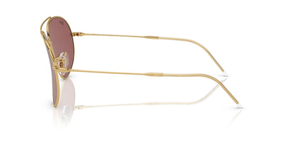 Ray-Ban Aviator Reverse RBR0101S Gold/Dark Violet #colour_gold-dark-violet