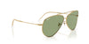 Ray-Ban Aviator Reverse RBR0101S Gold/Green #colour_gold-green