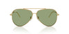 Ray-Ban Aviator Reverse RBR0101S Gold/Green #colour_gold-green