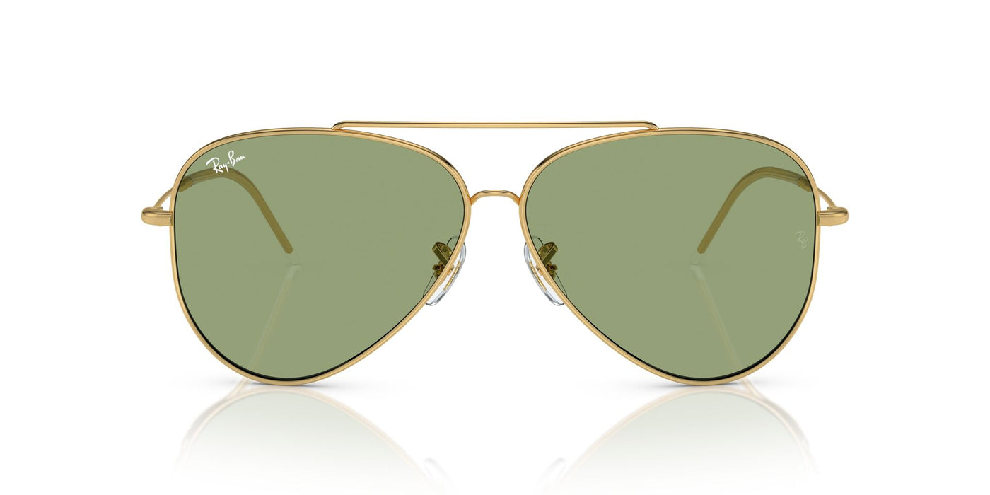 Ray-Ban Aviator Reverse RBR0101S Gold/Green #colour_gold-green