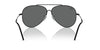 Ray-Ban Aviator Reverse RBR0101S Black/Dark Grey #colour_black-dark-grey