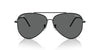 Ray-Ban Aviator Reverse RBR0101S Black/Dark Grey #colour_black-dark-grey