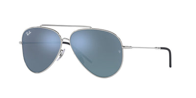 Ray-Ban Aviator Reverse RBR0101S Silver/Dark Grey Turquoise Mirror #colour_silver-dark-grey-turquoise-mirror