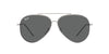 Ray-Ban Aviator Reverse RBR0101S Silver/Dark Grey #colour_silver-dark-grey