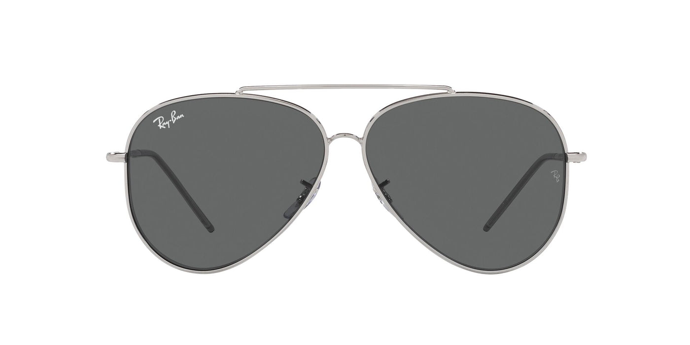 Ray-Ban Aviator Reverse RBR0101S Silver/Dark Grey #colour_silver-dark-grey