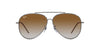 Ray-Ban Aviator Reverse RBR0101S Gunmetal/Clear Brown Gradient #colour_gunmetal-clear-brown-gradient