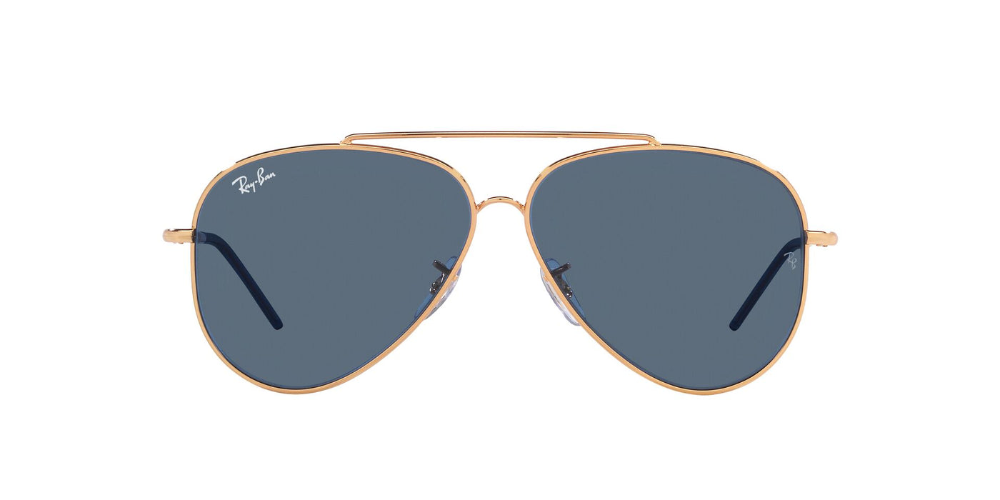 Ray-Ban Aviator Reverse RBR0101S Rosegold/Dark Blue #colour_rosegold-dark-blue