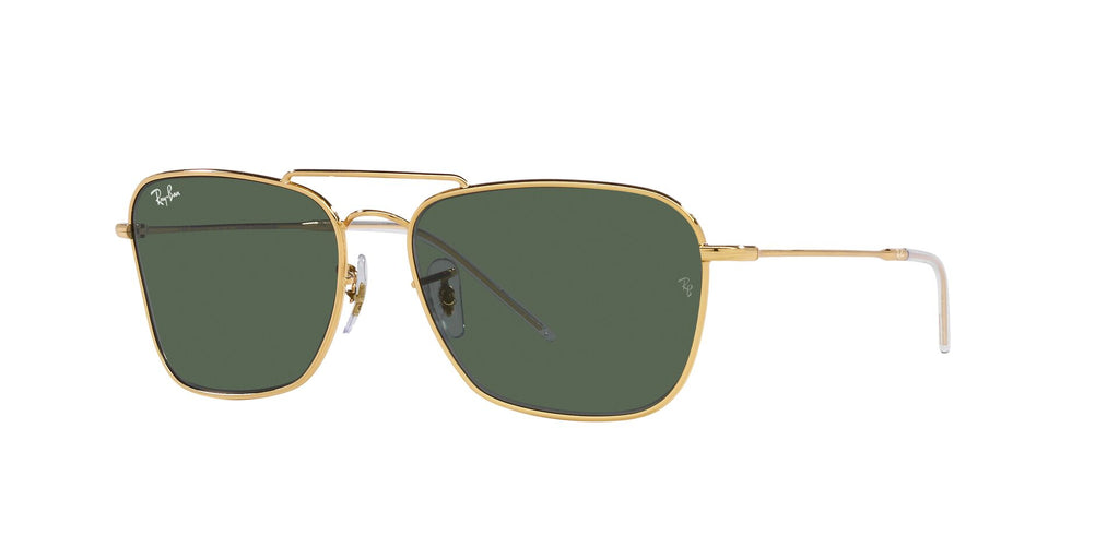 Ray-Ban Caravan Reverse RBR0102S Arista/Dark Green #colour_arista-dark-green