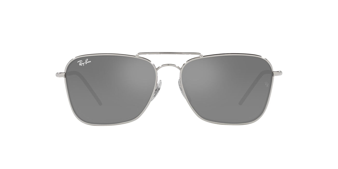 Ray-Ban Caravan Reverse RBR0102S Silver/Grey Silver Mirror #colour_silver-grey-silver-mirror