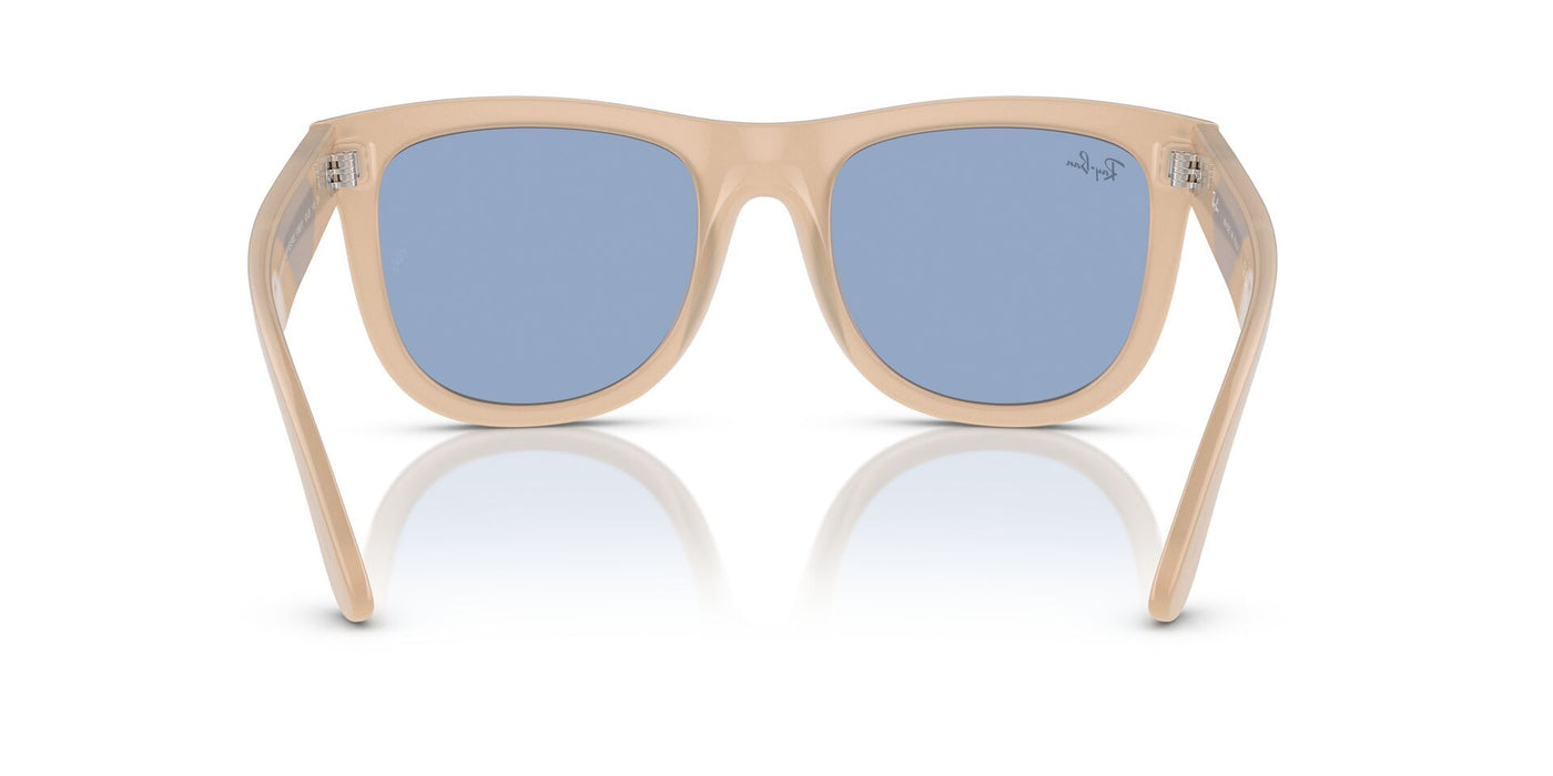 Ray-Ban Wayfarer Reverse RBR0502S Opal Beige-Honey/Light Blue #colour_opal-beige-honey-light-blue