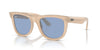 Ray-Ban Wayfarer Reverse RBR0502S Opal Beige-Honey/Light Blue #colour_opal-beige-honey-light-blue