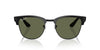 Ray-Ban Clubmaster Reverse RBR0504S Black On Black/Dark Green Polarised #colour_black-on-black-dark-green-polarised