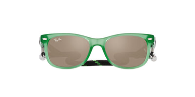 Ray-Ban Junior RJ9052S Opal Green/Dark Gold #colour_opal-green-dark-gold