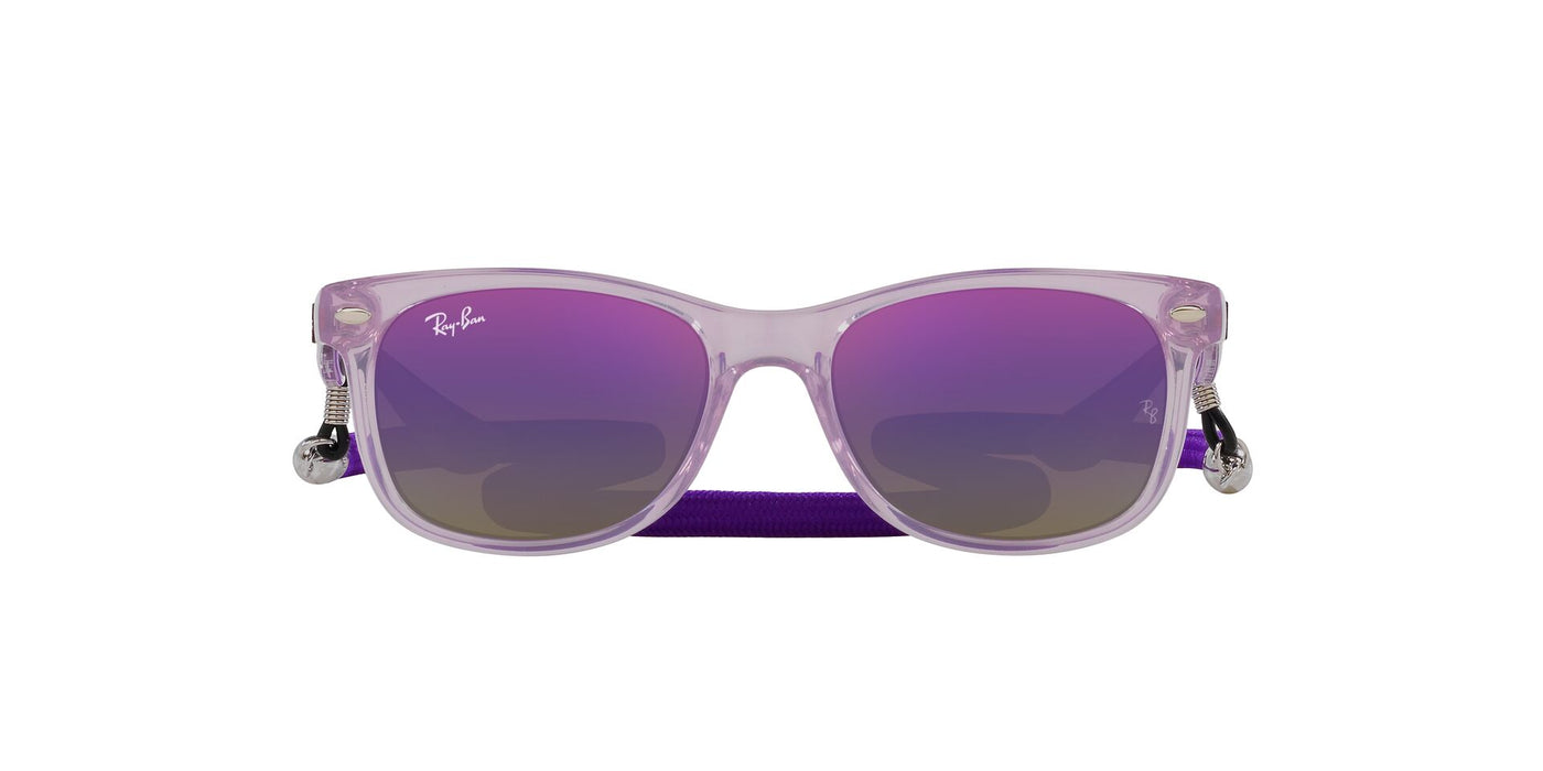 Ray-Ban Junior RJ9052S Opal Purple/Blue & Violet #colour_opal-purple-blue-violet
