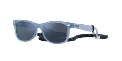 Ray-Ban Junior RJ9052S Opal Blue/Blue #colour_opal-blue-blue