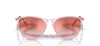 Ray-Ban Kids Erika RJ9060S#colour_transparent-violet-clear-red-gradient-mirror