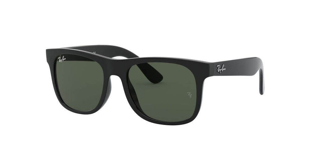 Ray-Ban Junior Justin RJ9069S Black/Dark Green #colour_black-dark-green