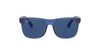 Ray-Ban Junior Justin RJ9069S Transparent Blue/Dark Blue #colour_transparent-blue-dark-blue