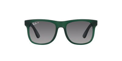 Ray-Ban Junior Justin RJ9069S Opal Green/Grey Polarised #colour_opal-green-grey-polarised