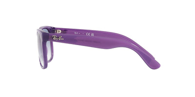 Ray-Ban Junior Justin RJ9069S Opal Violet/Blue #colour_opal-violet-blue