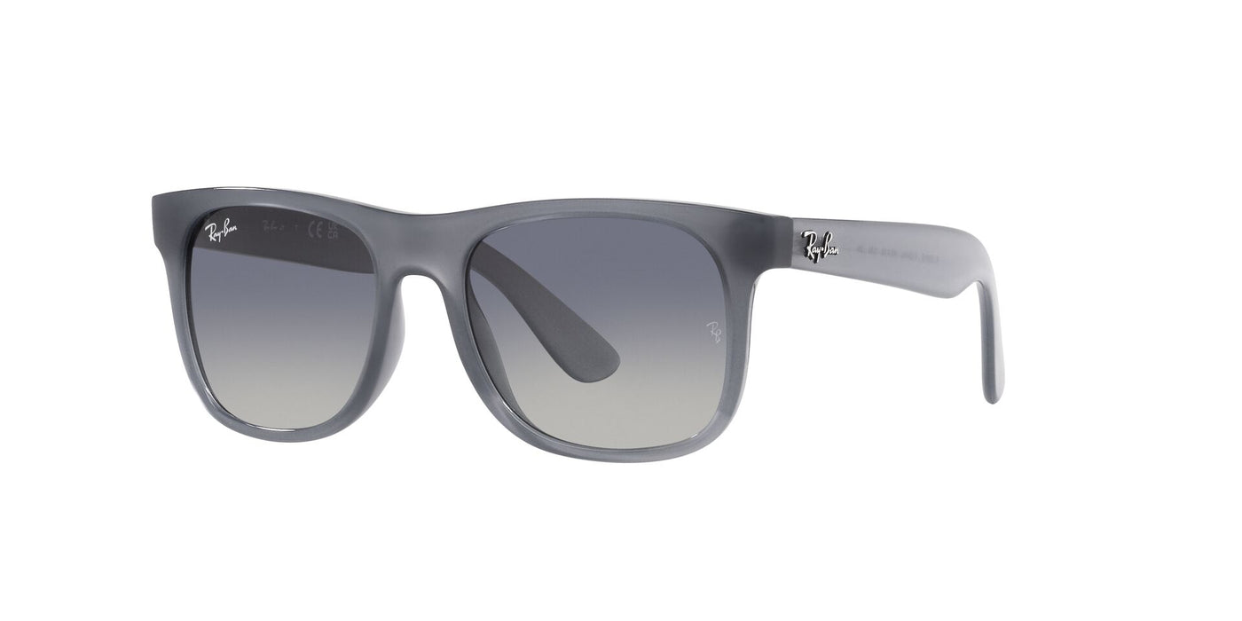 Ray-Ban Junior Justin RJ9069S Opal Blue/Blue #colour_opal-blue-blue