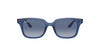 Ray-Ban Junior RJ9071S Transparent Blue/Blue #colour_transparent-blue-blue