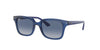 Ray-Ban Junior RJ9071S Transparent Blue/Blue #colour_transparent-blue-blue