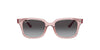 Ray-Ban Junior RJ9071S Transparent Pink/Grey #colour_transparent-pink-grey