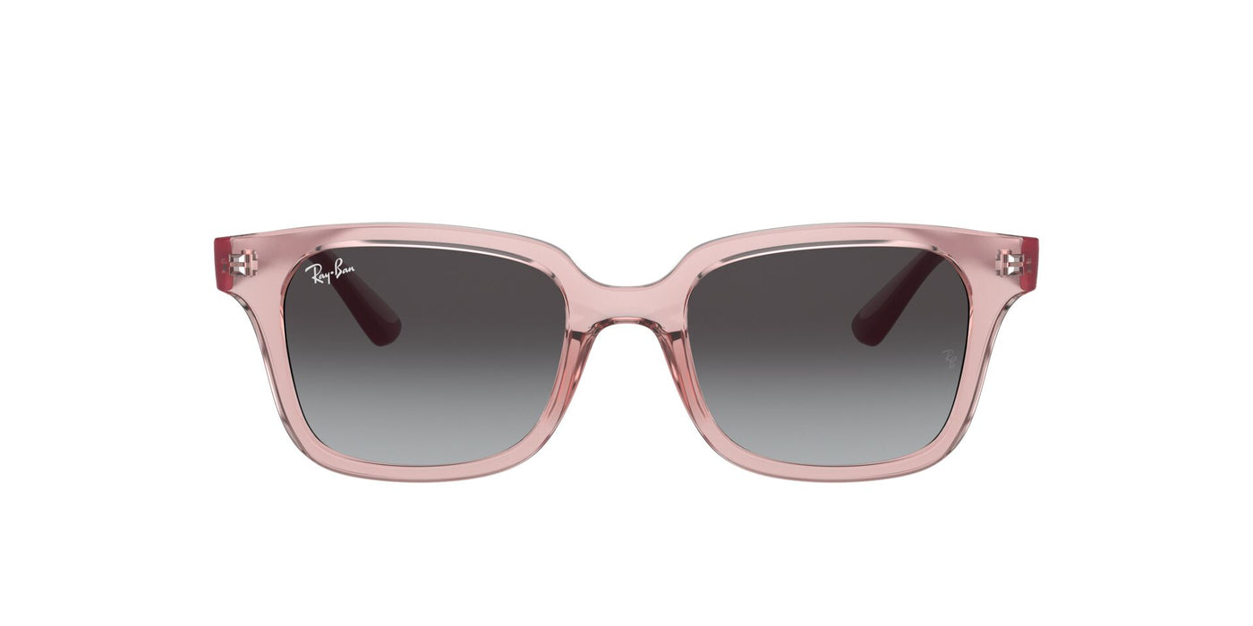 Ray-Ban Junior RJ9071S Transparent Pink/Grey #colour_transparent-pink-grey