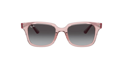 Ray-Ban Junior RJ9071S Transparent Pink/Grey #colour_transparent-pink-grey