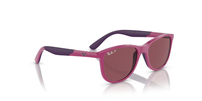 Ray-Ban Junior RJ9077S Fuchsia On Violet/Purple #colour_fuchsia-on-violet-purple