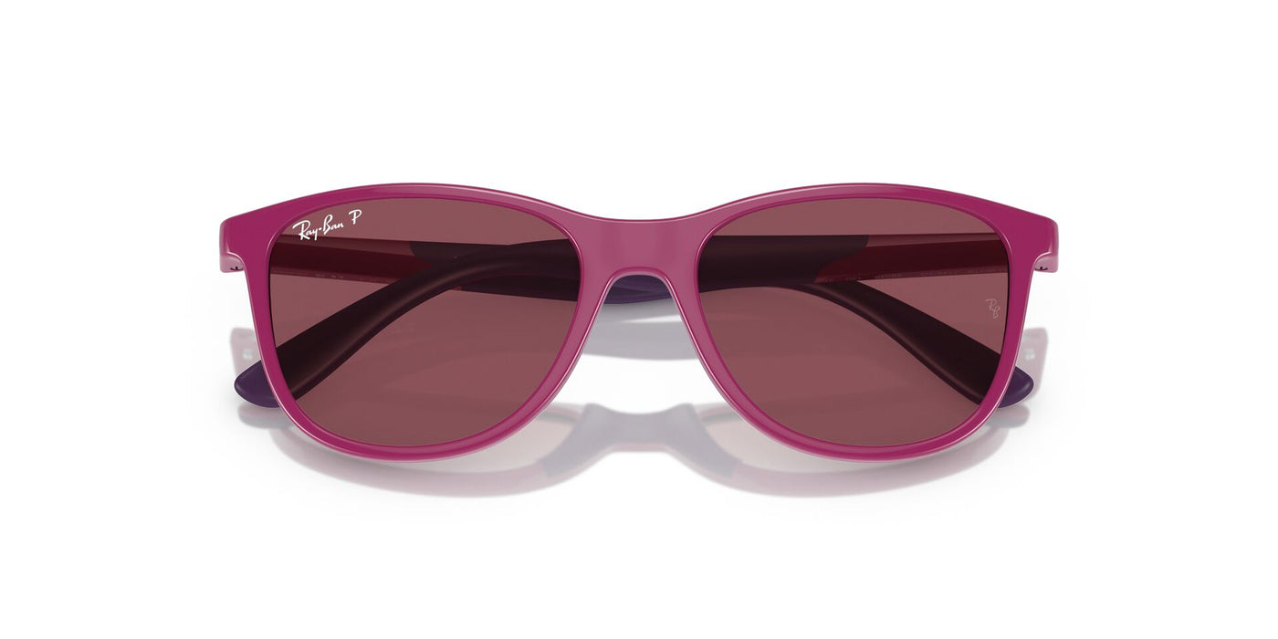 Ray-Ban Junior RJ9077S Fuchsia On Violet/Purple #colour_fuchsia-on-violet-purple