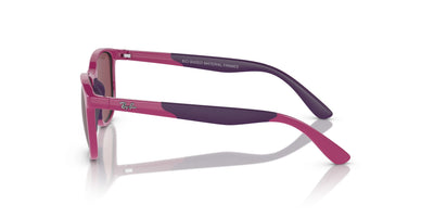 Ray-Ban Junior RJ9077S Fuchsia On Violet/Purple #colour_fuchsia-on-violet-purple