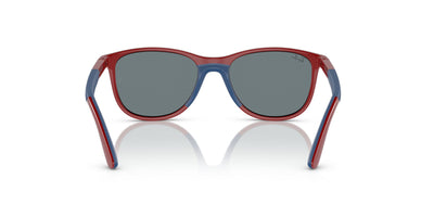 Ray-Ban Junior RJ9077S Red On Blue/Grey Black #colour_red-on-blue-grey-black