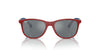 Ray-Ban Junior RJ9077S Red On Blue/Grey Black #colour_red-on-blue-grey-black