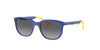 Ray-Ban Junior RJ9078S Light Blue On Yellow/Grey Polarised #colour_light-blue-on-yellow-grey-polarised